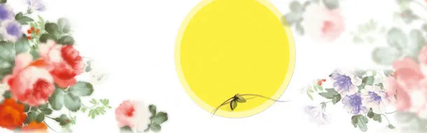 淘宝女装清新背景banner