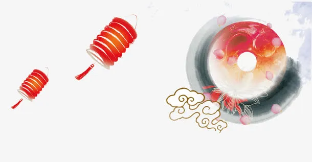 中国风元素免抠