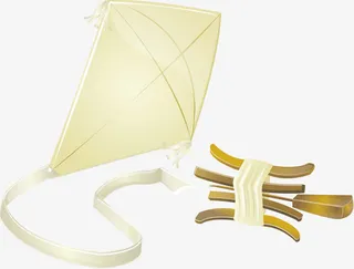 卡通版的风筝免抠