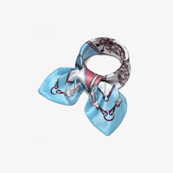 丝巾银行空姐酒店女工作职业装小免抠