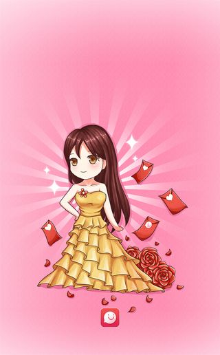 女神驾到海报背景高清