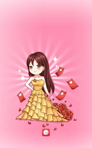 女神驾到海报背景高清