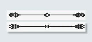 简约欧式花纹免抠