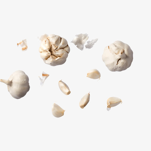 白色大蒜免抠