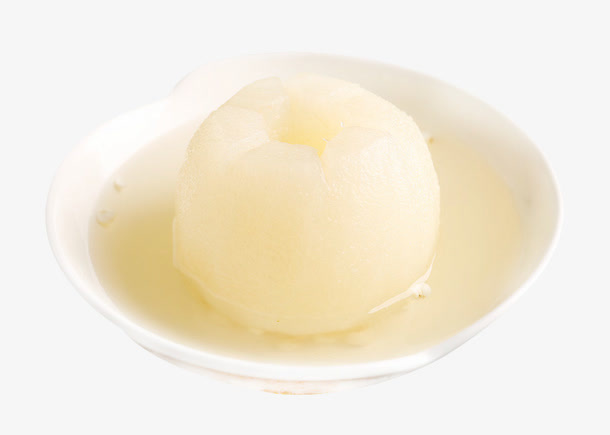 川贝无花果炖雪梨免抠