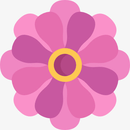 Zinnia 图标免抠
