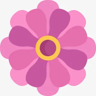 Zinnia 图标免抠