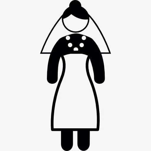 新娘图标免抠