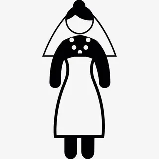 新娘图标免抠