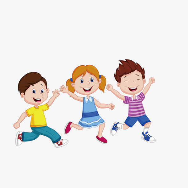 卡通小孩免抠