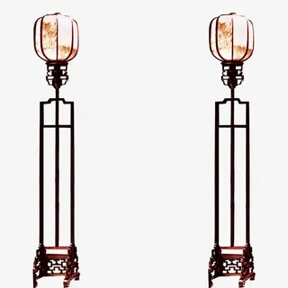中国风落地灯免抠