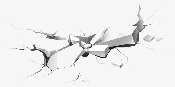 土地上的裂缝免抠