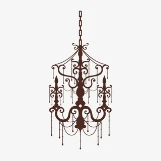 矢量吊灯装饰免抠