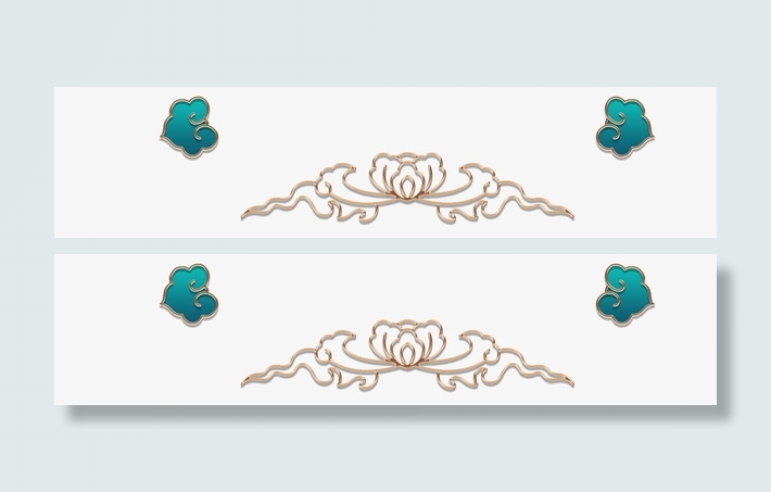 中国风标题框免抠