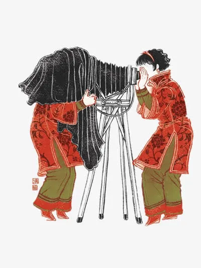 复古摄影免抠
