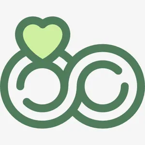结婚戒指图标免抠