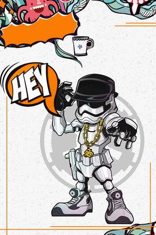 嘻哈音乐嘻哈派对音乐比赛海报背景素材高清