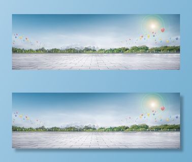 大气城市背景高清