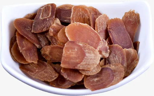 红参片传统滋补品免抠