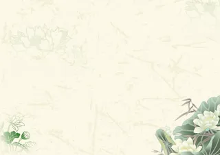 中国风荷花背景