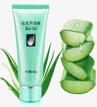 实物完美芦荟啫喱膏免抠免抠