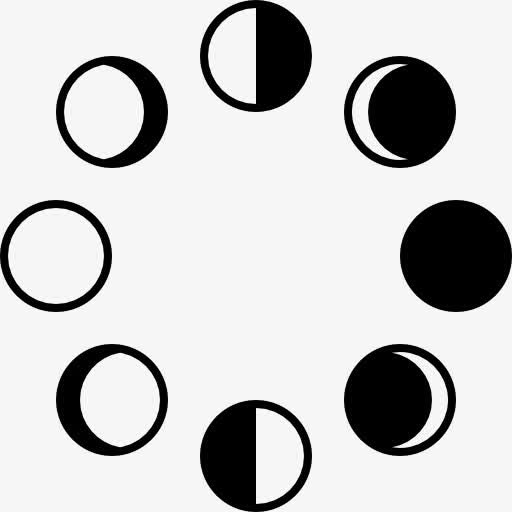 Moon相图标免抠