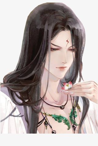 唯美古风型男大气艺术素材免抠