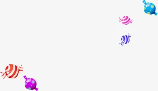 糖果装饰素材图案免抠