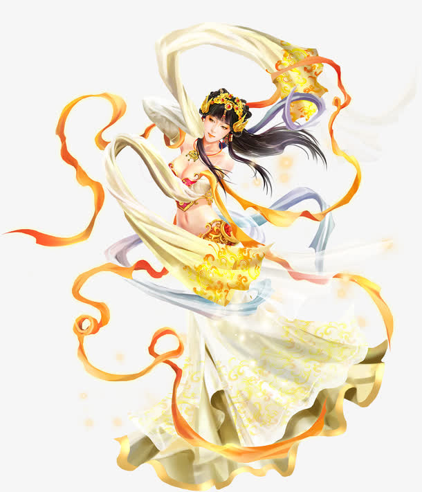 起舞仙女免抠