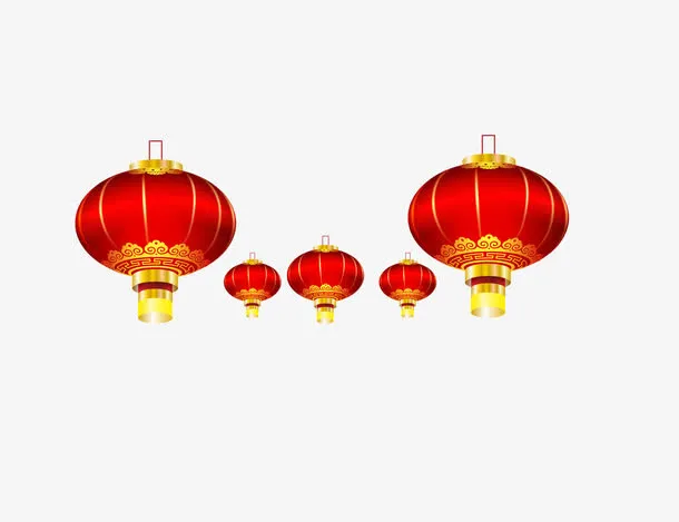 春节摆饰素材免抠