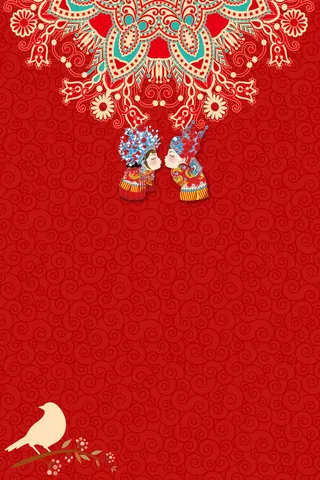我们结婚吧婚礼展板背景高清