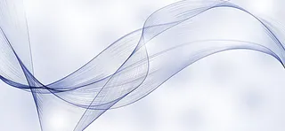 珠宝唯美蓝色丝带淘宝海报背景高清