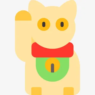 招财猫图标免抠