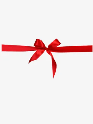 蝴蝶结边框免抠