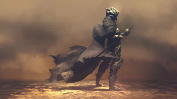 黄色简约游戏士兵免抠