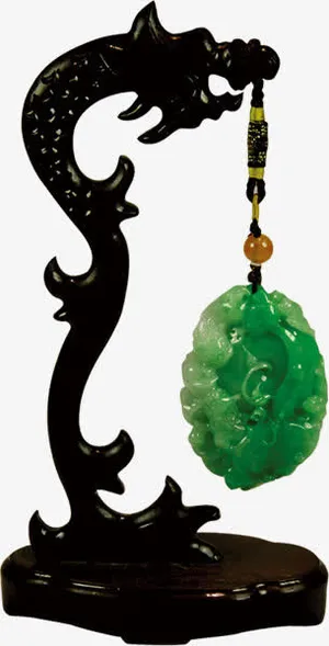 古风玉佩挂饰素材免抠