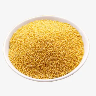 黄小米食品粮食免抠