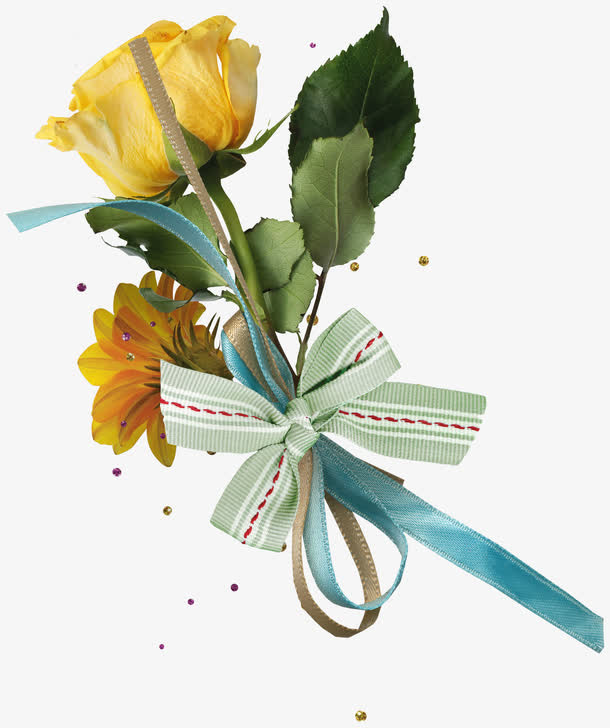 花朵摆设免抠