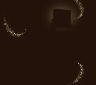 黑暗中的金粉海报背景