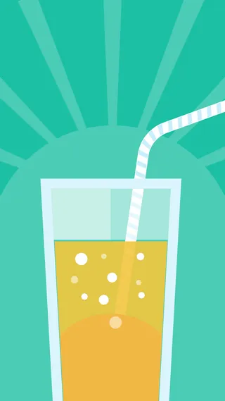 扁平化饮料h5背景高清