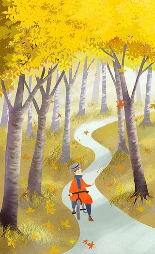 骑车郊游海报设计高清