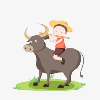 清明节人物免抠