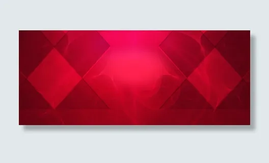 红色炫酷几何背景banner 红色炫酷几何背景banner