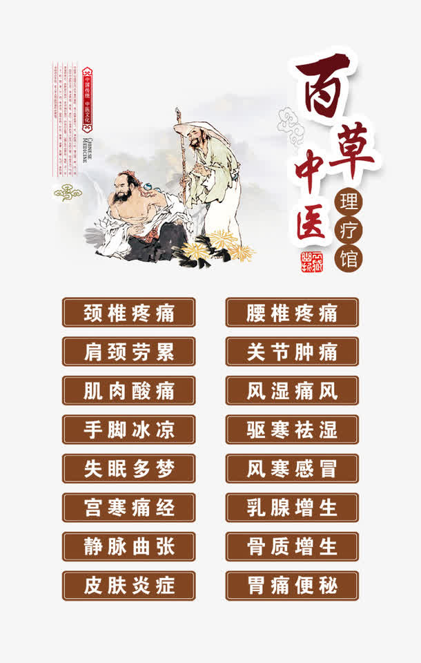 中医养生图片免抠