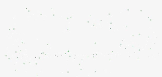 绿色星星点点漂浮素材免抠