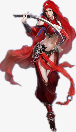 古代美女免抠