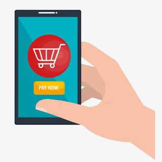 扁平化移动端在线支付界面免抠