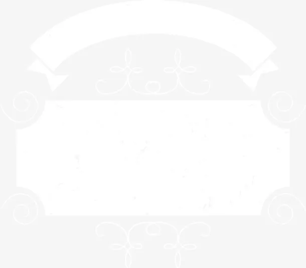 白色清新标签免抠