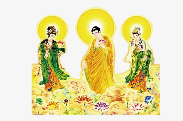 如来佛祖佛现背景装饰