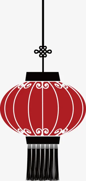 立体灯笼鞭炮灯笼免抠